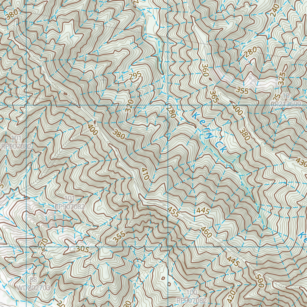 Hillview (9541-43) Map by Department of Natural Resources and Mines ...