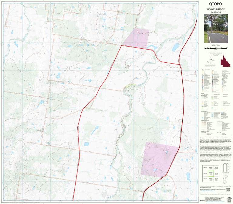 Howes Bridge (9442-433) Map by Department of Natural Resources and ...