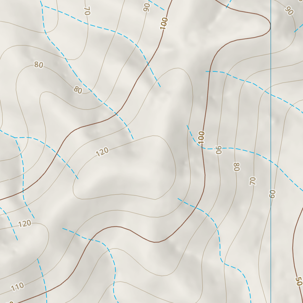 Huttonvale (8953-234) Map by Department of Natural Resources and Mines ...