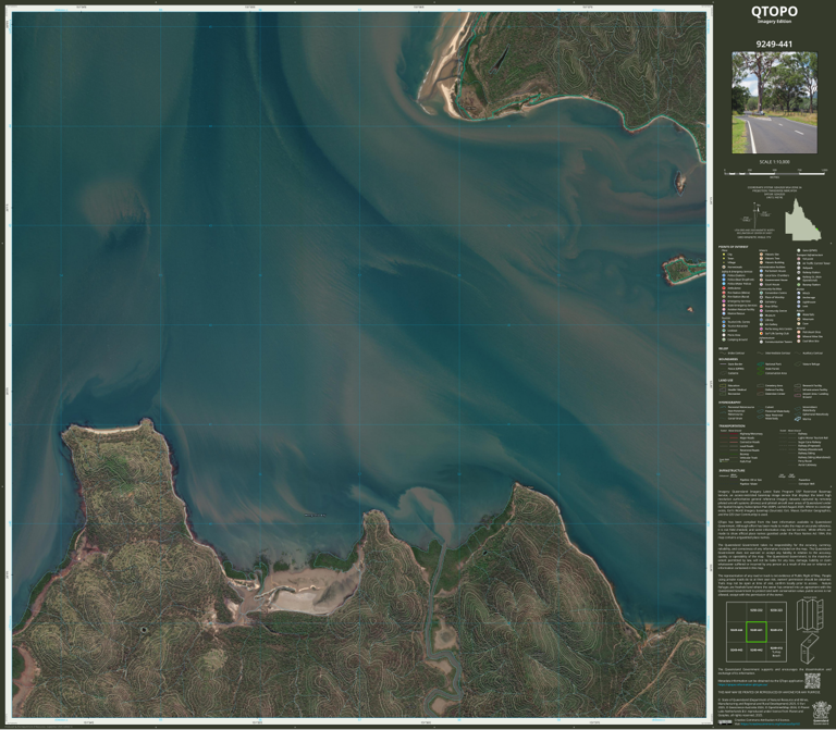 Innes Head (9249-441i) Map by Department of Natural Resources and Mines ...