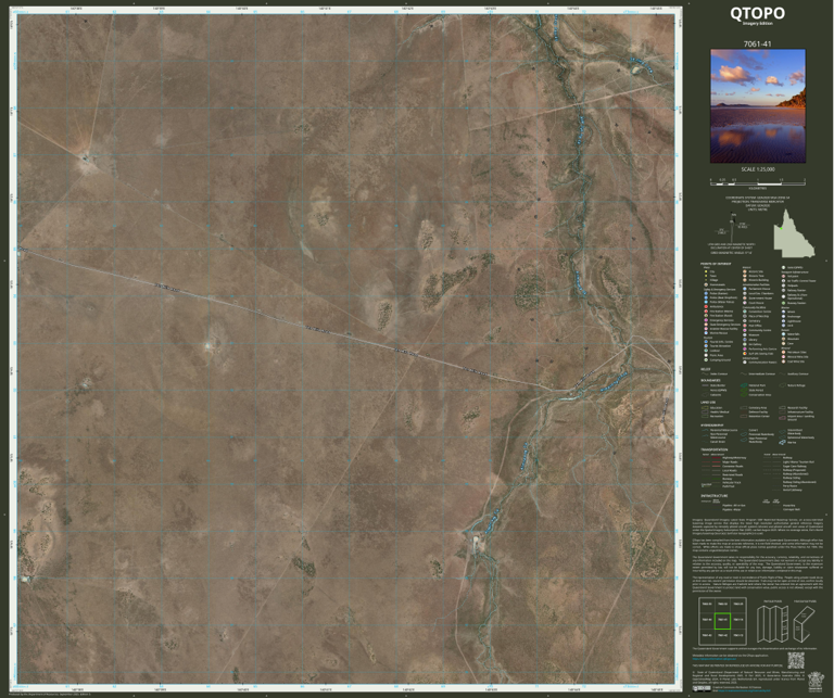 Inverleigh (7061-41i) Map by Department of Natural Resources and Mines ...