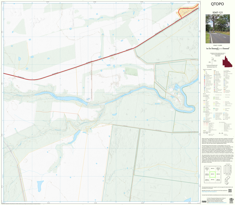 Isis Junction (9347-121) Map by Department of Natural Resources and ...