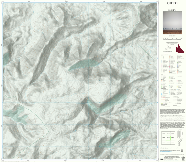 Junction Hill (8448-214) Map by Department of Natural Resources and ...