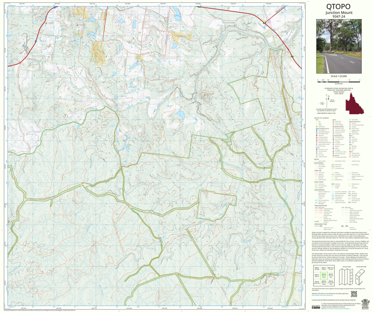 Junction Mount (9347-24) Map by Department of Natural Resources and ...