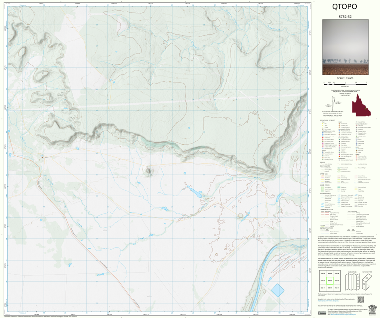 Junee (8752-32) Map by Department of Natural Resources and Mines ...
