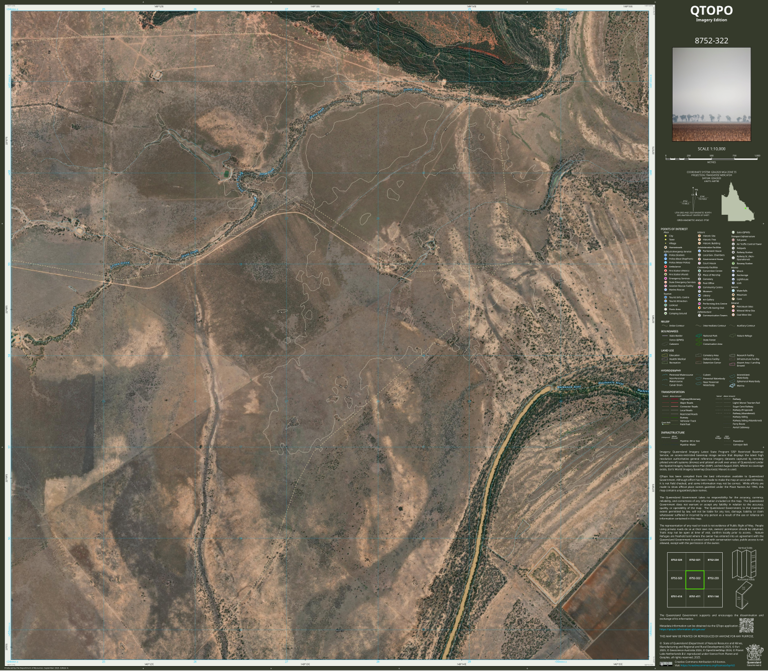 Junee (8752-322i) Map by Department of Natural Resources and Mines ...