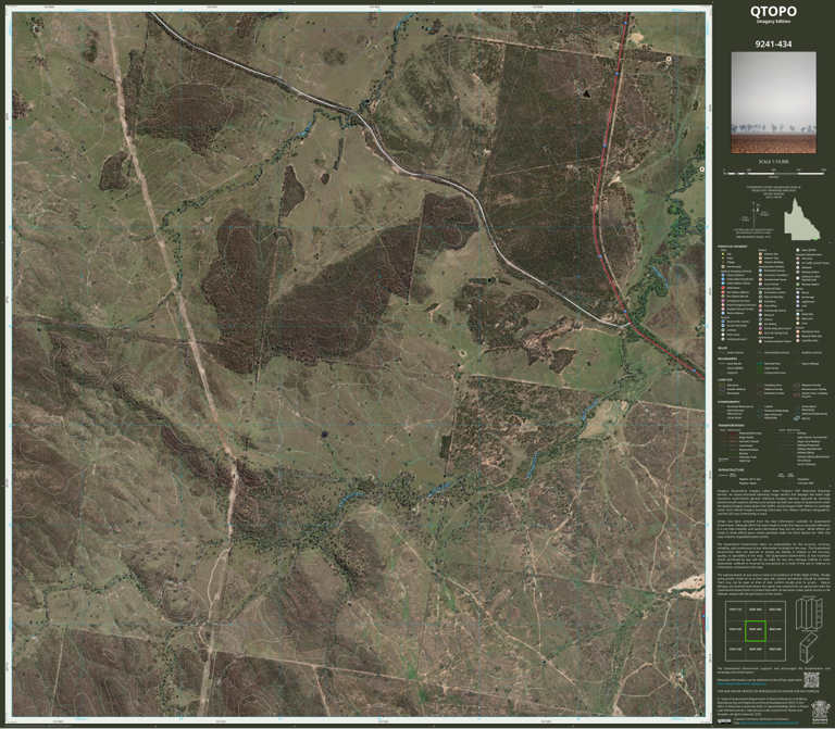 Karara (9241-434i) Map by Department of Natural Resources and Mines ...