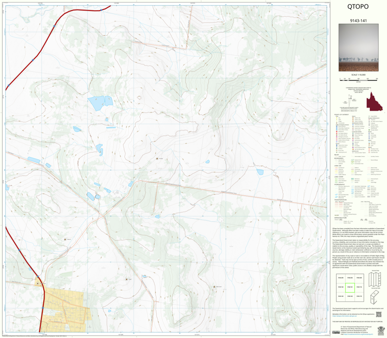 Karin Query Map Karingal (9143-141) Map by Department of Natural Resources and Mines ...