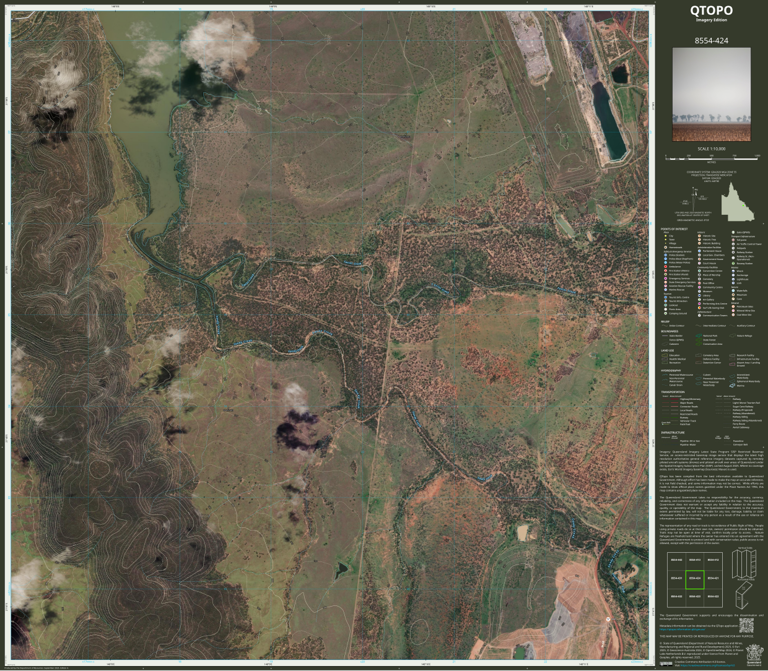 Kerlong Range (8554-424i) Map by Department of Natural Resources and ...