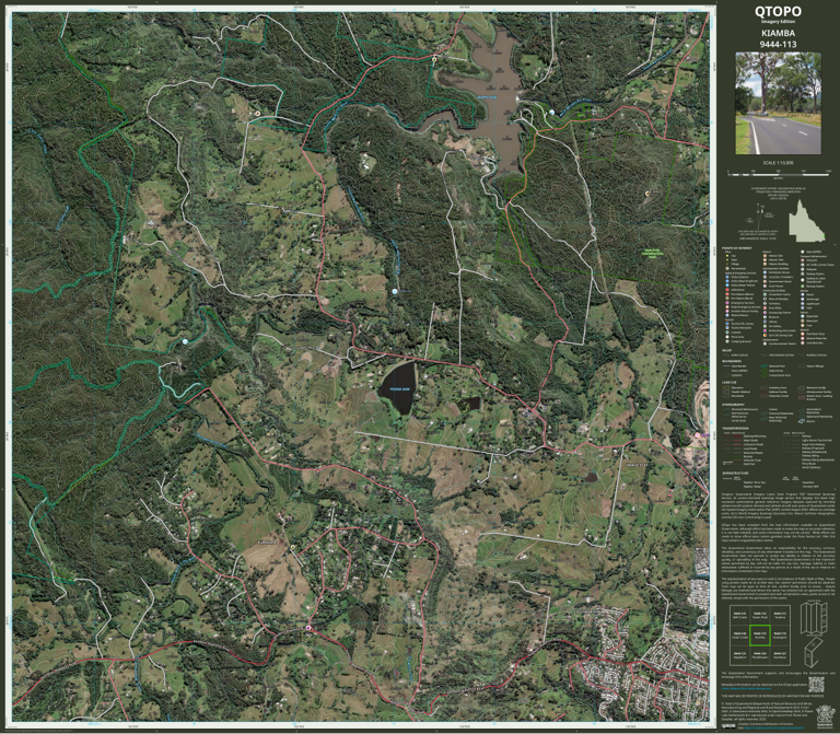 KIAMBA (9444-113i) Map by Department of Natural Resources and Mines ...