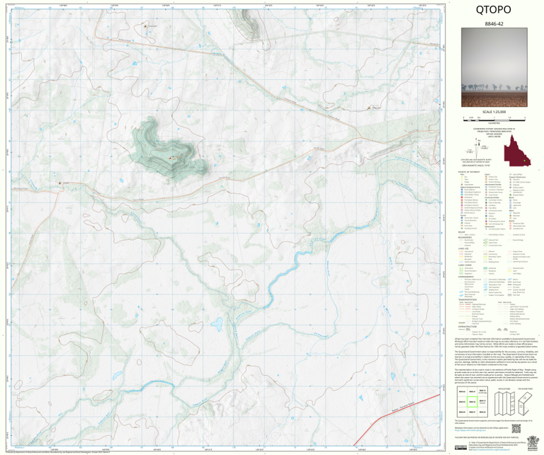 Kinmount Map Kinnoul (8846-42) Map by Department of Natural Resources and Mines ...