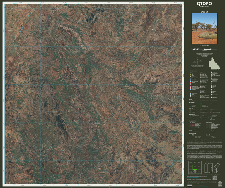 Lady Annie (6758-31i) Map by Department of Natural Resources and Mines ...