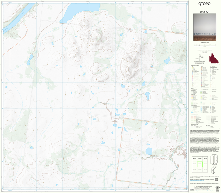 Lake Learmouth (8951-421) Map by Department of Natural Resources and ...