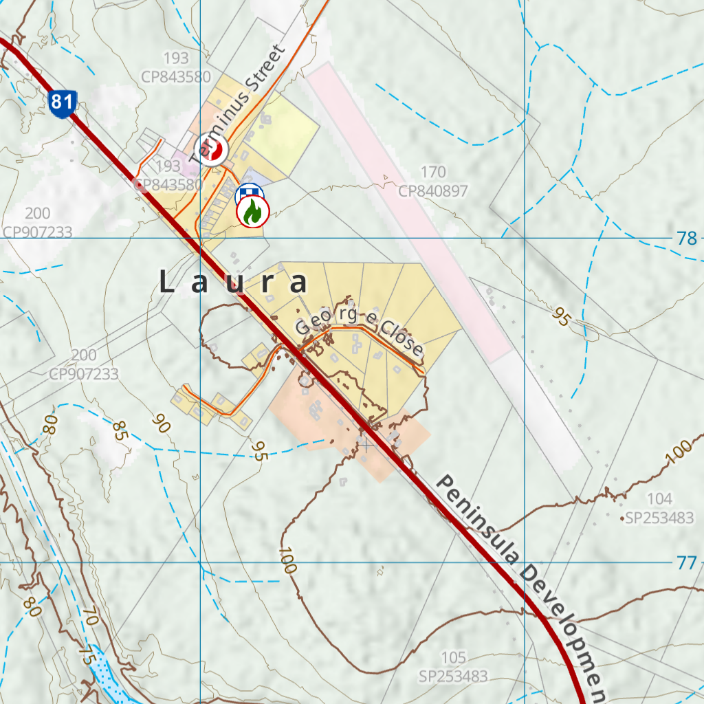 Laura (7766-11) Map by Department of Natural Resources and Mines ...