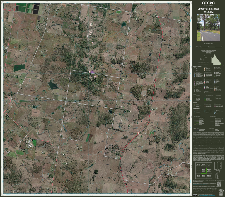 LIMESTONE RIDGES (9442-312i) Map by Department of Natural Resources and ...