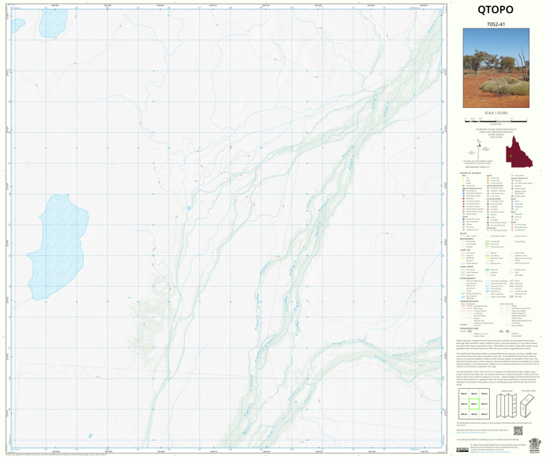Lucknow (7052-41) Map by Department of Natural Resources and Mines ...