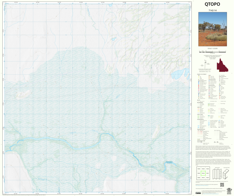 Maapoo (7142-14) Map by Department of Natural Resources and Mines ...