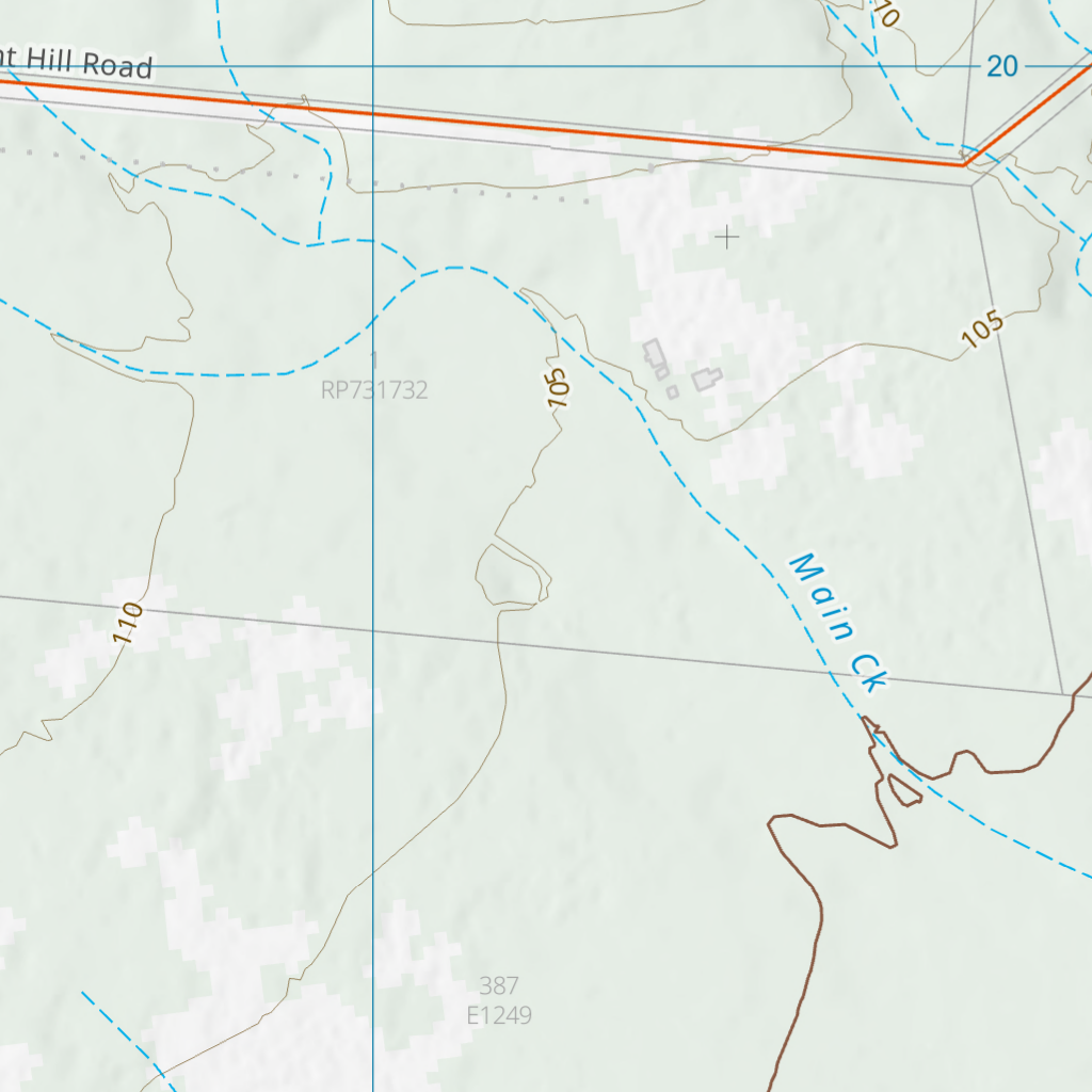 Manton (8258-132) Map by Department of Natural Resources and Mines ...