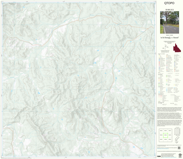 Marble Creek (9149-313) Map by Department of Natural Resources and ...