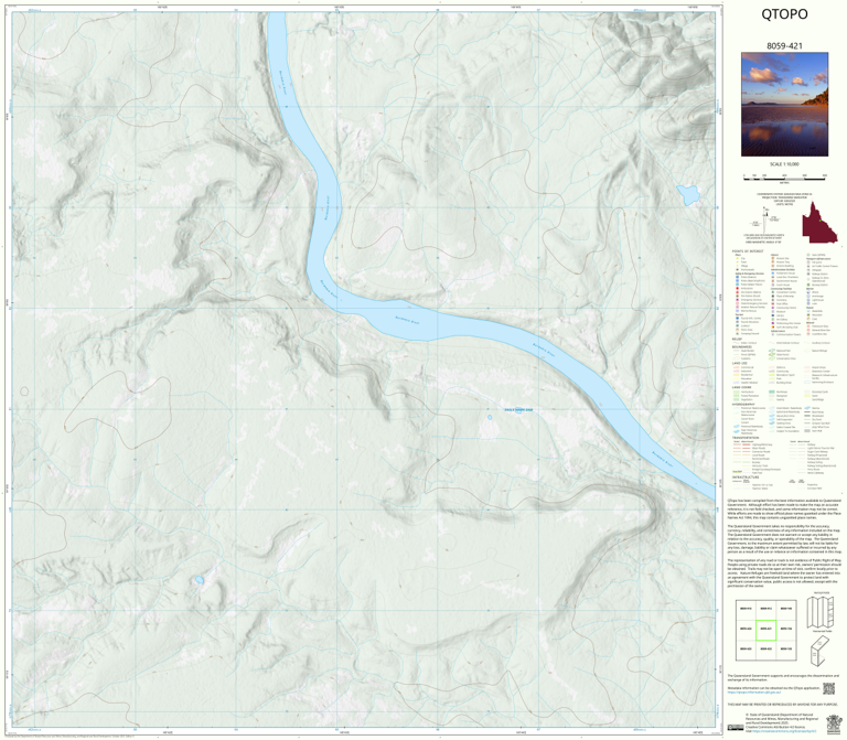 Marshs Creek (8059-421) Map by Department of Natural Resources and ...