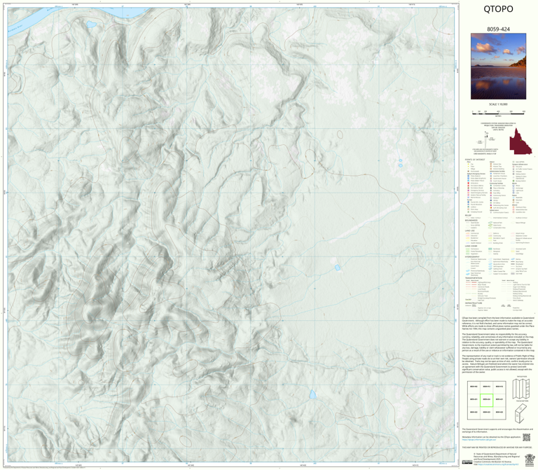 Marshs Creek (8059-424) Map by Department of Natural Resources and ...