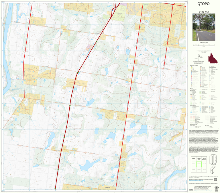 Maryborough (9446-413) Map by Department of Natural Resources and Mines ...
