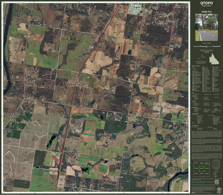 Maryborough (9446-413i) Map by Department of Natural Resources and ...
