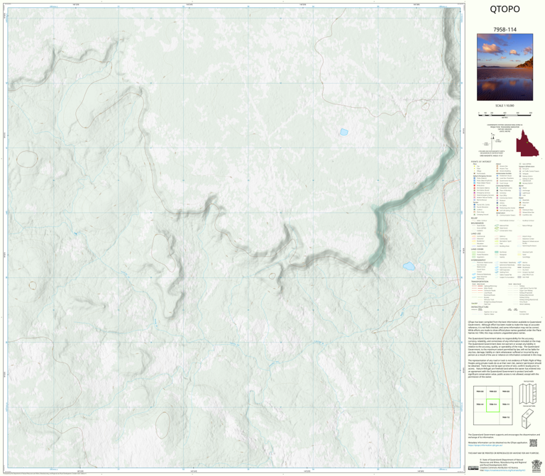 Maryvale (7958-114) Map by Department of Natural Resources and Mines ...