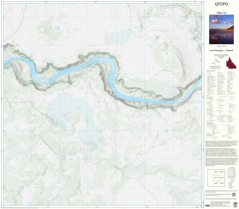 Maryvale (7958-122) Map by Department of Natural Resources and Mines ...