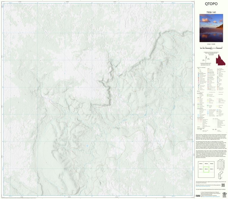 Maryvale (7958-141) Map by Department of Natural Resources and Mines ...