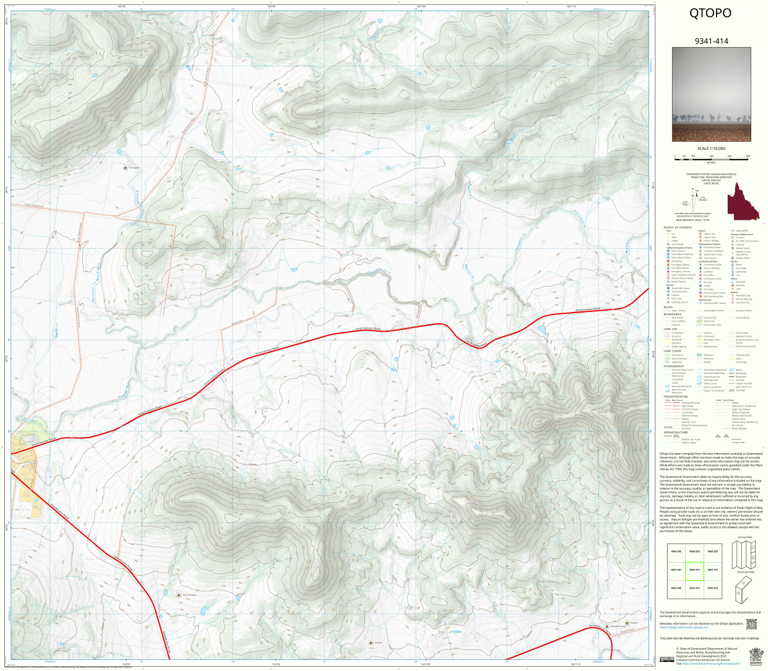 Maryvale (9341-414) Map by Department of Natural Resources and Mines ...