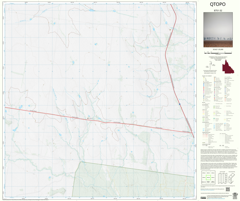 Mayfair (8751-32) Map by Department of Natural Resources and Mines ...