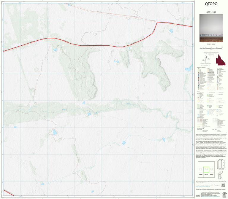 Mayfair (8751-332) Map by Department of Natural Resources and Mines ...
