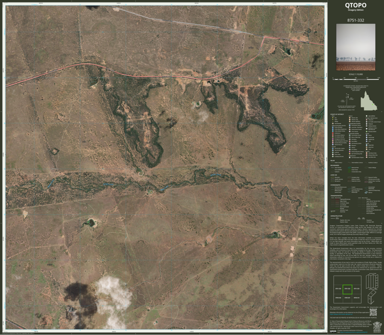 Mayfair (8751-332i) Map by Department of Natural Resources and Mines ...