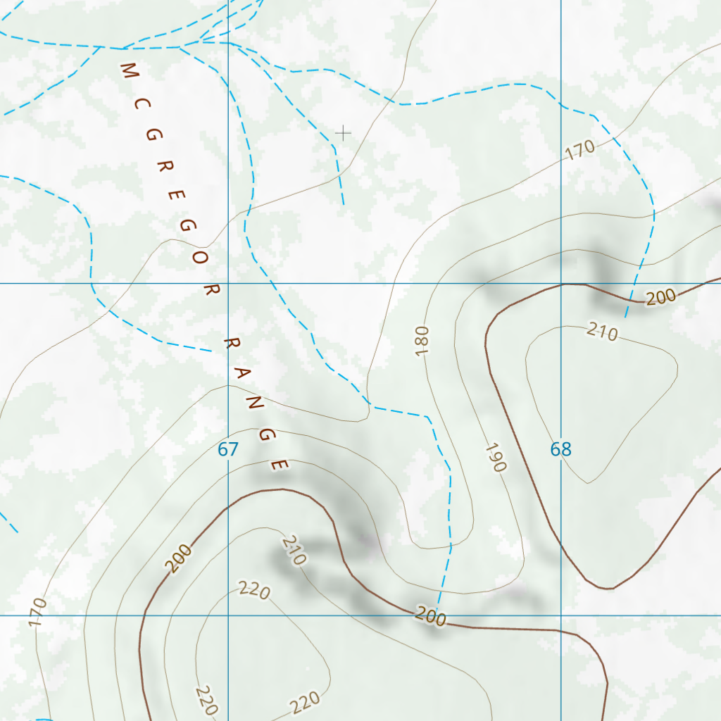 Mc Gregor Range (7444-31) Map by Department of Natural Resources and ...