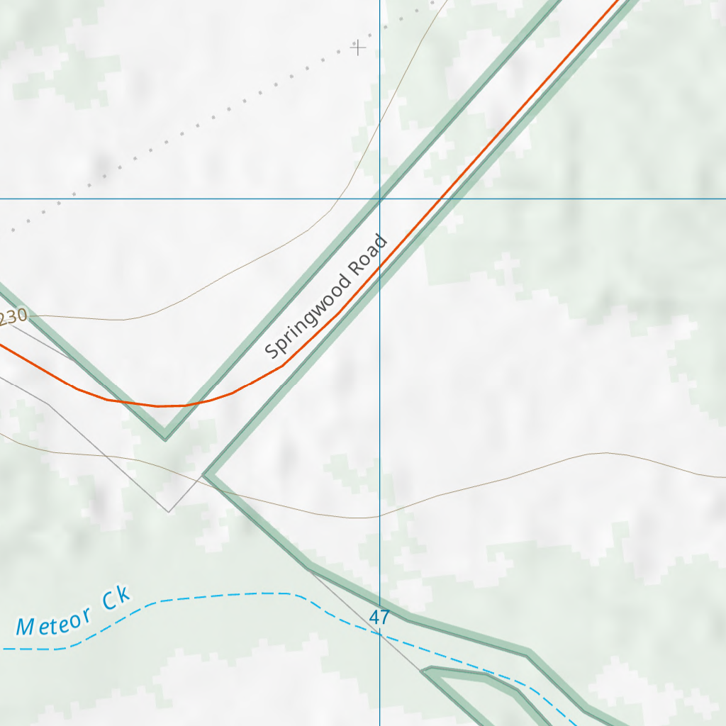 Meteor Downs (8549-222) Map by Department of Natural Resources and ...
