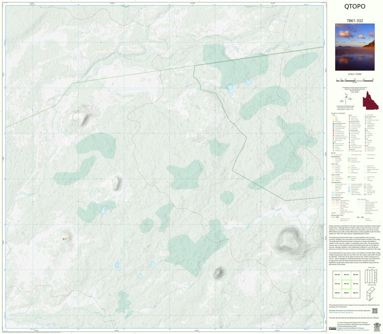 Middle Mountain (7861-332) Map by Department of Natural Resources and ...