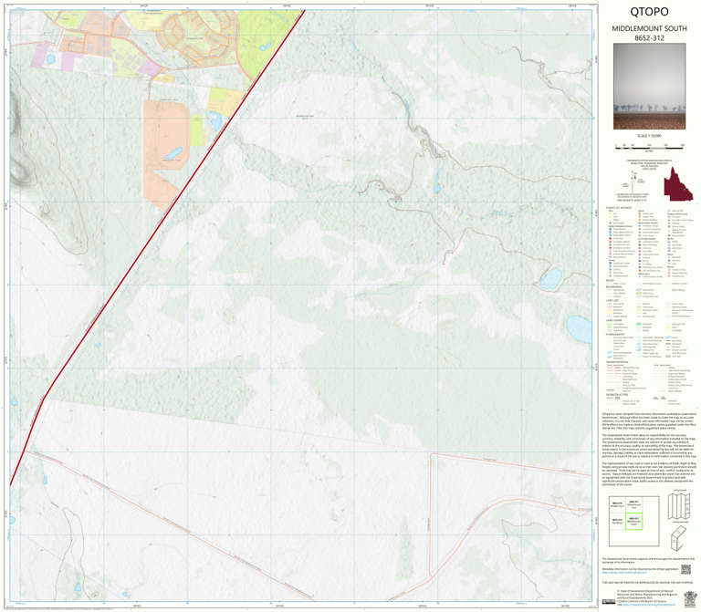 Middlemount South (8652-312) Map by Department of Natural Resources and ...