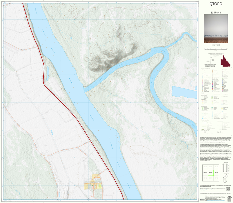 Millaroo (8357-144) Map by Department of Natural Resources and Mines ...