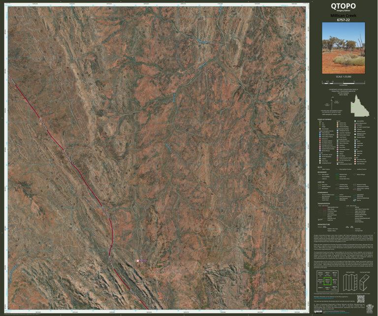 Millican Creek (6757-22i) Map by Department of Natural Resources and ...
