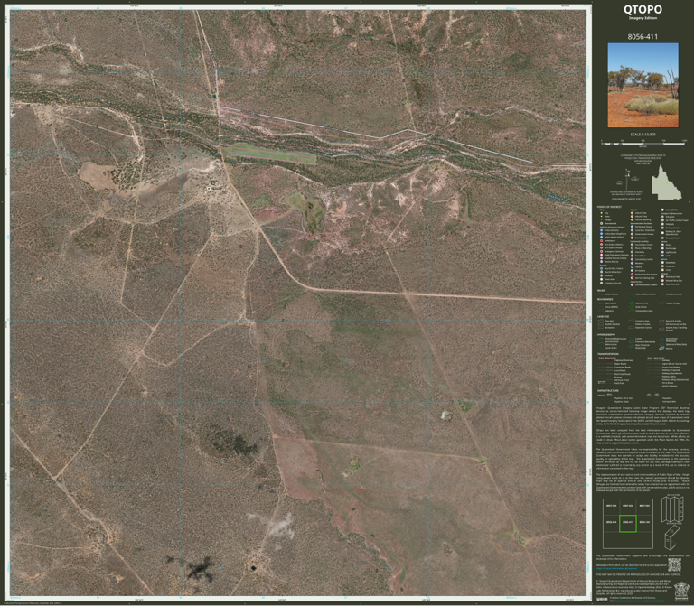 Milray (8056-411i) Map by Department of Natural Resources and Mines ...