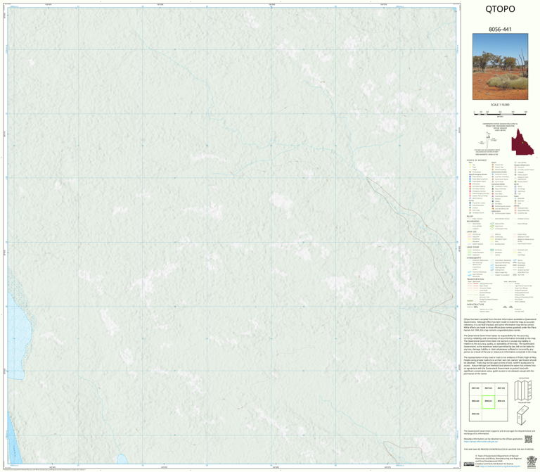 Milray (8056-441) Map by Department of Natural Resources and Mines ...
