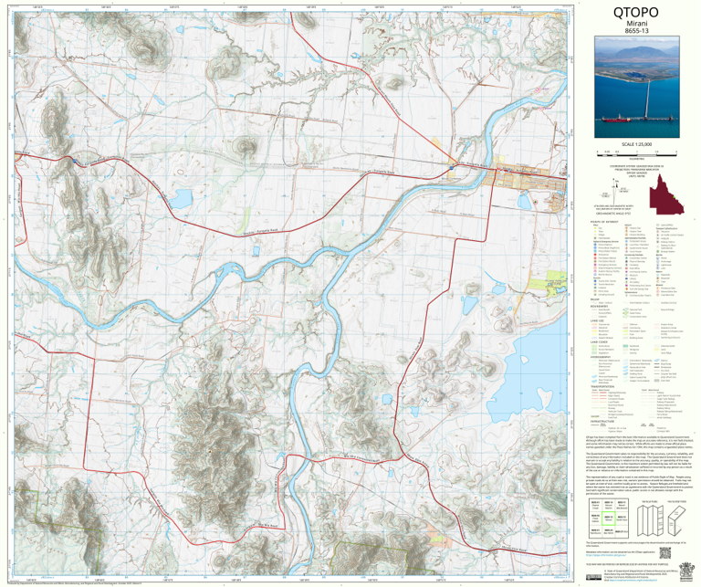 Ab Rasool Mirani Mirani (8655-13) Map by Department of Natural Resources and Mines ...