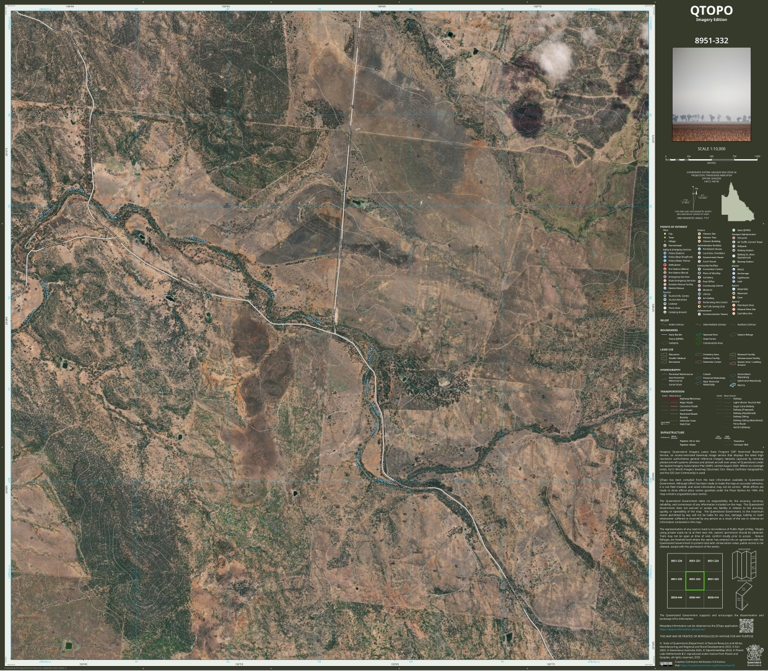 Moah (8951-332i) Map by Department of Natural Resources and Mines ...