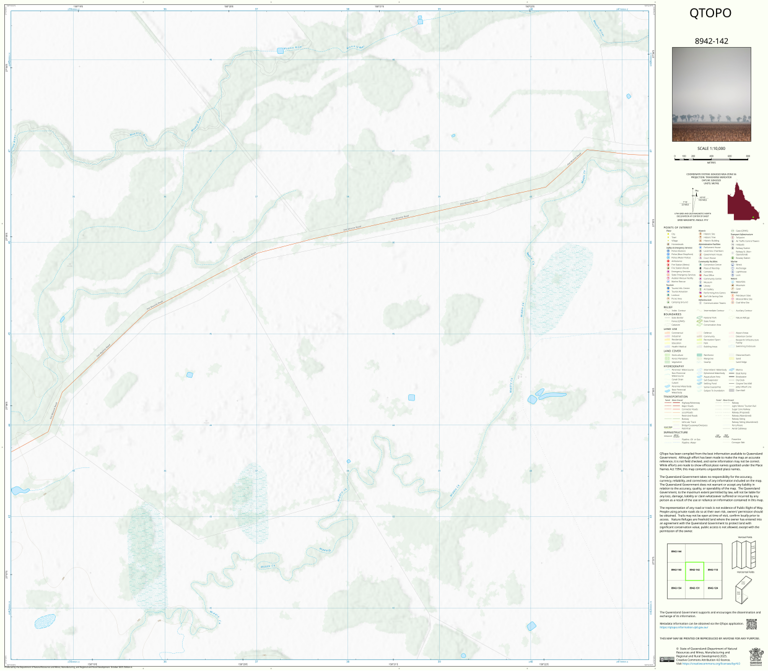 Moonie (8942-142) Map by Department of Natural Resources and Mines ...