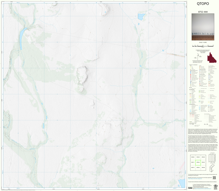 Mount Bluffkin (8752-444) Map by Department of Natural Resources and ...