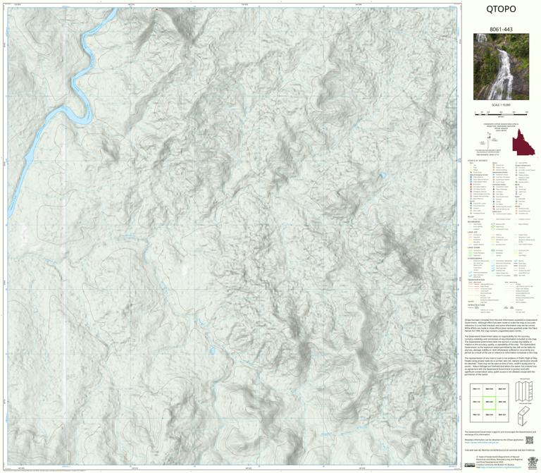 Mount Cameron (8061-443) Map by Department of Natural Resources and ...