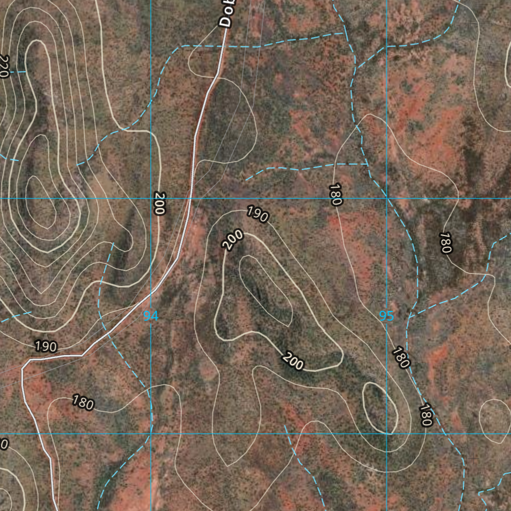 Mount Cuthbert (6858-22i) Map by Department of Natural Resources and ...