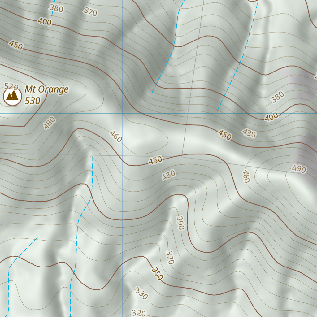 Mount Flora (8654-333) Map by Department of Natural Resources and Mines ...