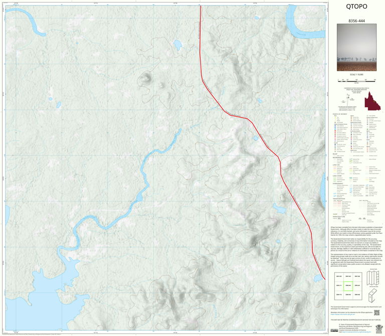 Mount Graham (8356-444) Map by Department of Natural Resources and ...